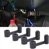 TOKOSIO 4 шт. набор крючков для автомобильного сиденья автомобильный крючок из алюминиевого сплава подголовник крючок для заднего сиденья автомобиля крючок для хранения вращающийся легко устанавливается подходит