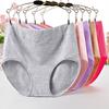 Comfortable and Minimalistic Plus Size Cotton Underwear for Women with High Waist and Abdominal Contraction 200kg Mom Fat