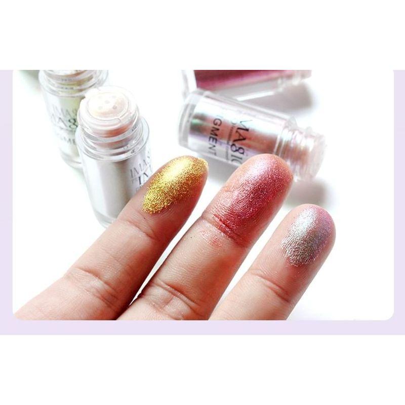 IMAGIC - Рассыпчатые пигментные тени для век - 9 цветов