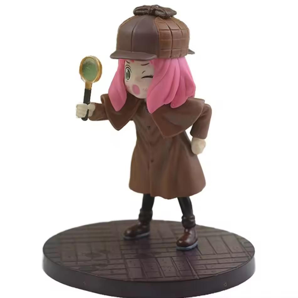 13 см Аниме Аня Форджер Фигурка Gekijouban Spy × Family Code White Kawaii Милая Модель Игрушка Подарок Набор для Коллекционирования Игрушка Фигурка Действия