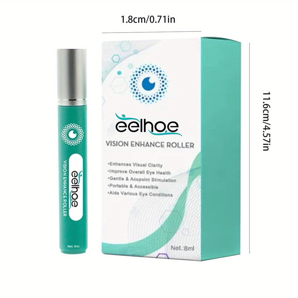 Eelhoe 2шт. Массажный ролик для глаз Relax Eye Нежный массаж Vision Relief Уход за сухими глазами и усталостью