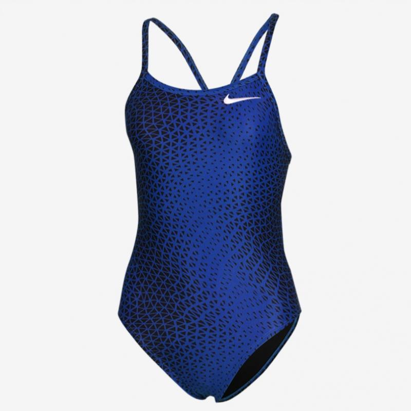 Nike Women S Swim anSwer Delta Racerback Firm High Cut 1pc SwimSuit 3x neSSe020