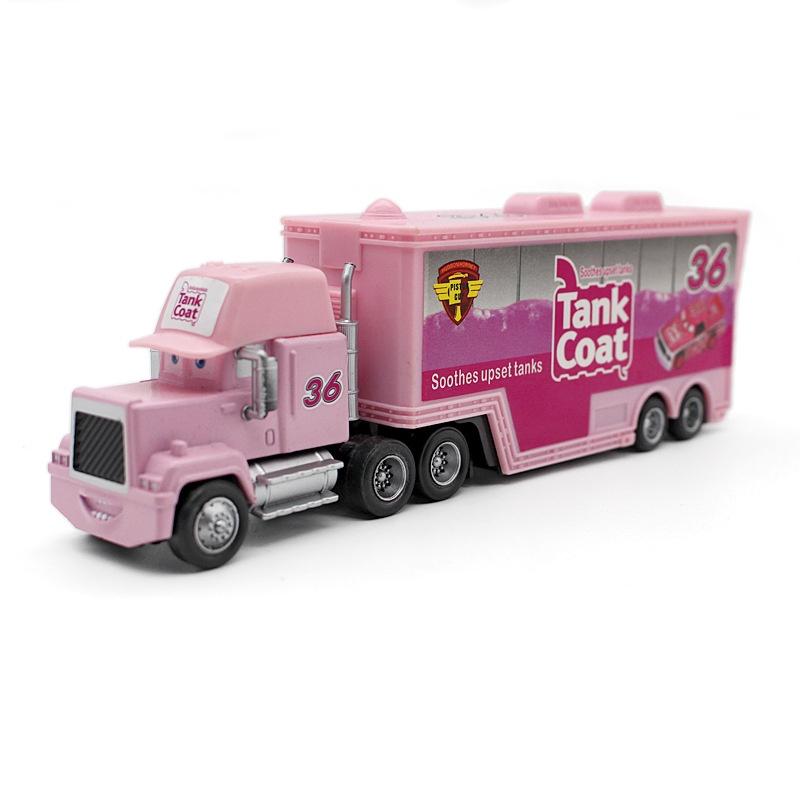 Pixar Тачки Детская игрушечная модель автомобиля Kesun Storm Дядя Мак грузовик из сплава