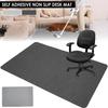 Non Adhesive Office Chair Mat Anti Slip Rolling Wheelchair Carpet  Wood Floor Protection