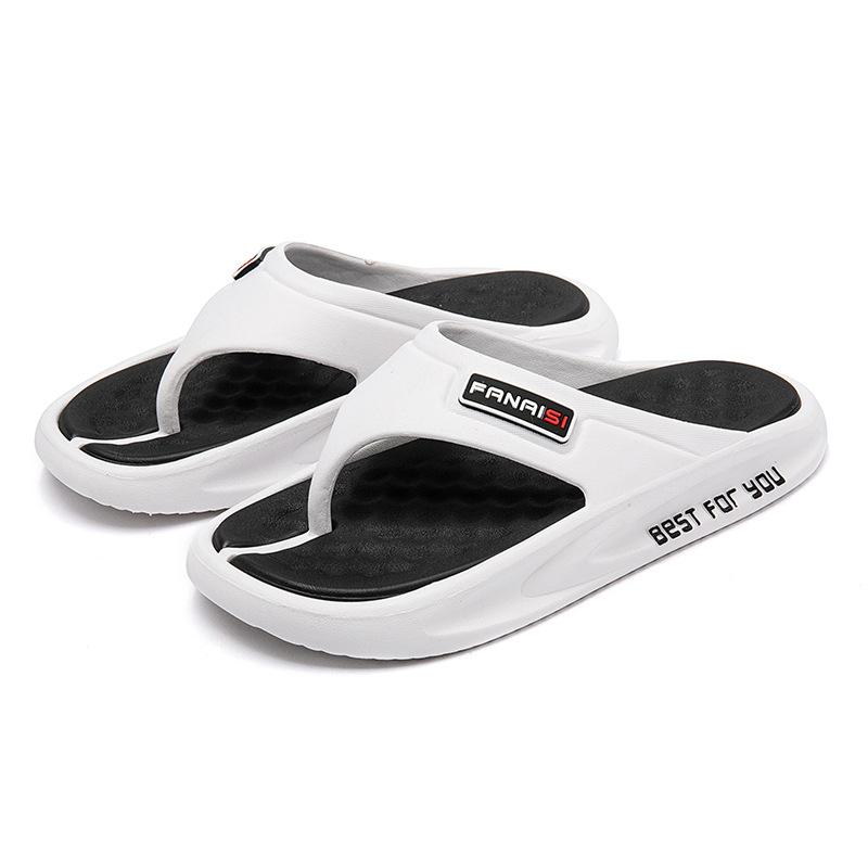 Мужские шлепанцы летние нескользящие уличные сандалии шина модные повседневные пляжные тапочки мужские