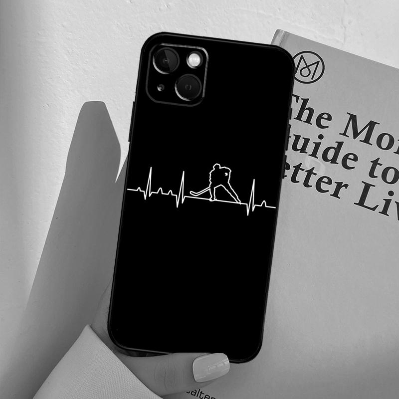 Спортивный чехол для телефона с рисунком катка для хоккея на льду для iPhone 17 16 15 14 13 12 11 Pro Max mini XR 16e 15 16 Plus 17 Air Полное покрытие