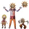 Готовьтесь к Хэллоуину с костюмом клоуна Сандроп из Fnaf: боди, маска для мальчиков и девочек