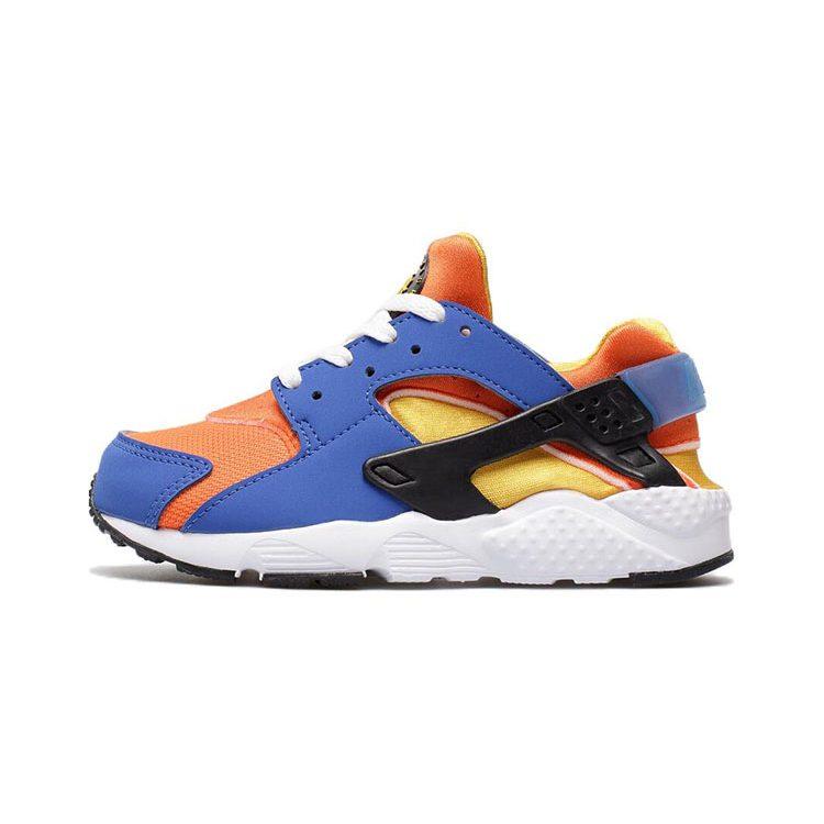 Nike Детские кроссовки Huarache Run "Hyper Royal/Yellow Ochre" 704949-421