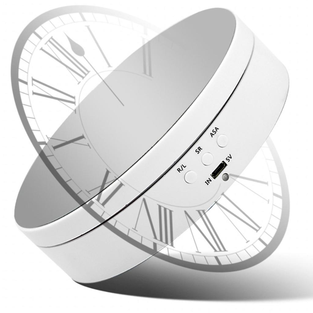 Electric Rotating Display Stand Mirror Surface 3 Speed Regulation 3KG Load Capacity for Photography