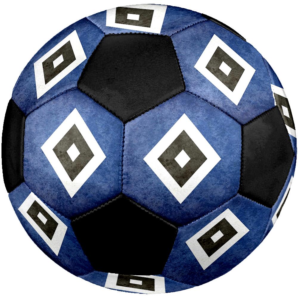 Hamburger SV HSV size5 Soccer Ball, colorful, suitable for all ages, machine-stitched, PVC material, competition grade,durable and high bounce