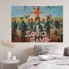 TV Game SSquids Anime Tapestry Art Science Fiction Room Home Decor Wall Art Decor