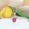 Christmas Necklace Women Titanium Steel Festive Design Trendy Accessory