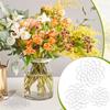3 Pack Creative Flower Inserters Flower Grid Metal Accessories Flower Trellis Twisted Stem Holder for Special Occasions