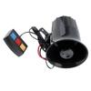 12V Car Alarm Horn Loud Sound Waterproof Dustproof 3 Tones Strong Voice for Motorcycle