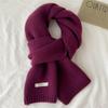 Selected Australian Pure Wool 100% Cashmere Scarf New Versatile Boys and Girls Winter Warm Knitted Scarf