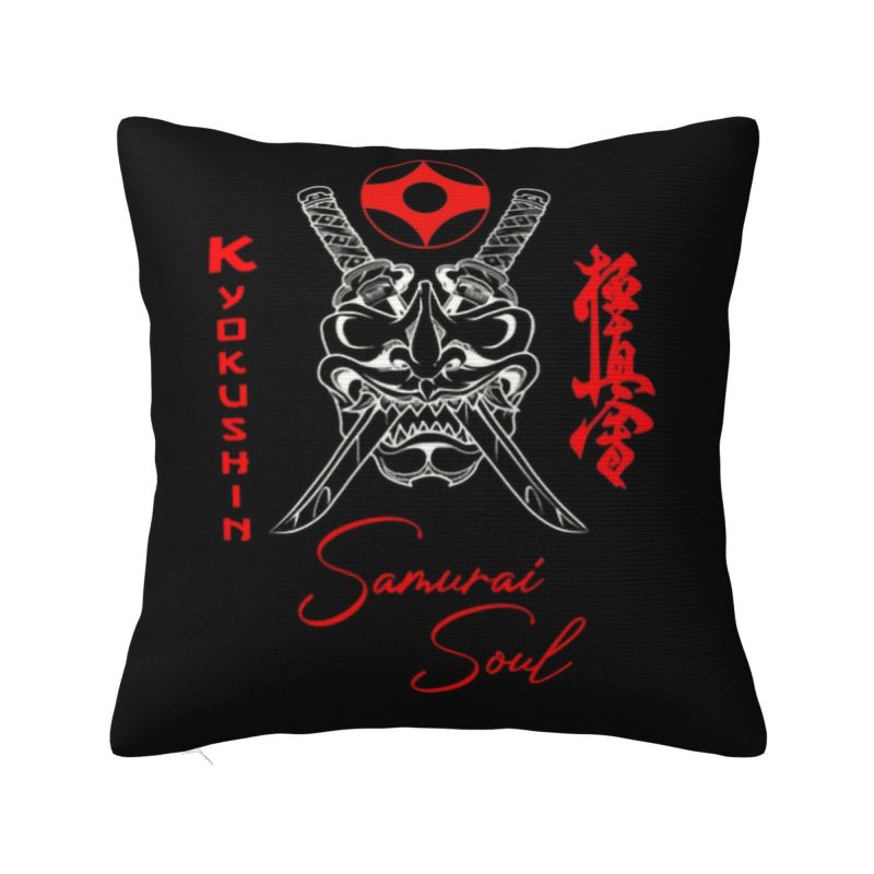 Kyokushi Karate Cushion Covers Martial Arts Soft Nordic Throw Pillow Case Home Decoration