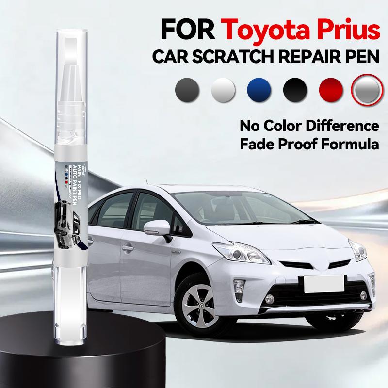 For TOYOTA Prius 1997-2025 NHW20 ZVW30 ZVW50 ZVZ10 Paint Repair Pen Touch Up Scratch Remover DIY Auto Accessories Black White