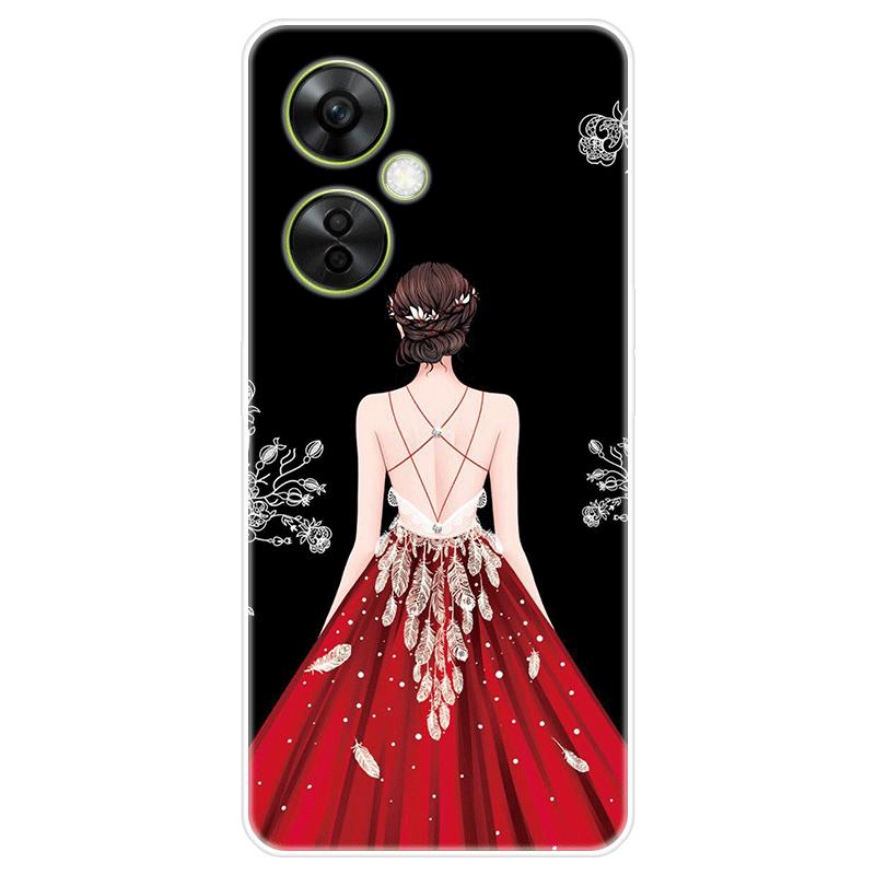 Для OnePlus Nord CE 3 CE3 Lite чехол Мягкая силиконовая задняя крышка Мультяшный чехол для телефона Модный