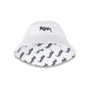 Men Women Summer Basin Cap Hip Hop Hat Double-sided Bucket Hat Graffiti Fishing Fisherman Hat Pattern Packable Sun Protection