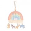 Petit Cheri Rainbow Animal Plaque - Little One