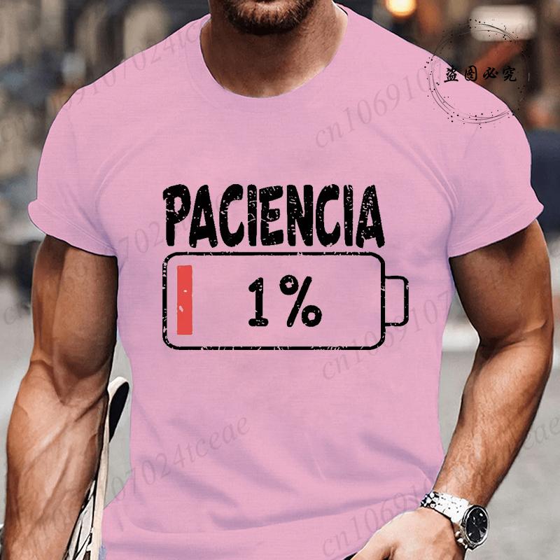 Men Women TShirt Summer Harajuku Funny Vibrant Spanish Letter Print Tees Streetwear Short Sleeve TShirts Fashion Tee Clothes