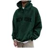 Men's Loose Printed Hooded Sweatshirt Men's Casual Fashion Sports Sweatshirt