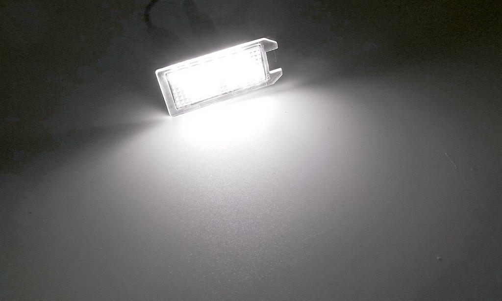 Светодиодные фонари подсветки номерного знака 550 лм, совместимы с Fiat, Dodge, Jeep, Maserati, Off-Road, 2 шт.