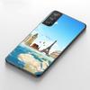 Забавный чехол для телефона с картой путешествий для Samsung Galaxy S20 S21 FE S10 Lite Note 20 10 Lite S8 S9 S10E S10 Plus, ультра черный мягкий чехол