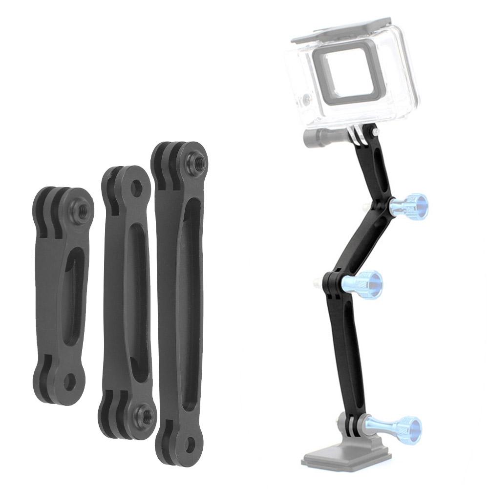 Монопод-удлинитель 3-в-1 из алюминиевого сплава для экшн-камер Gopro SJCAM XiaoYi Sony