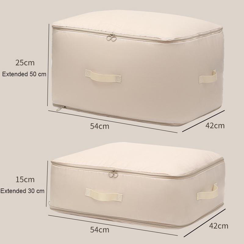 Большая вместительная сумка для хранения одеял, тканевая компрессионная сумка для спальни, сумка для хранения пуховых одеял, органайзер для гардероба, экономия места, сжимаемая сумка