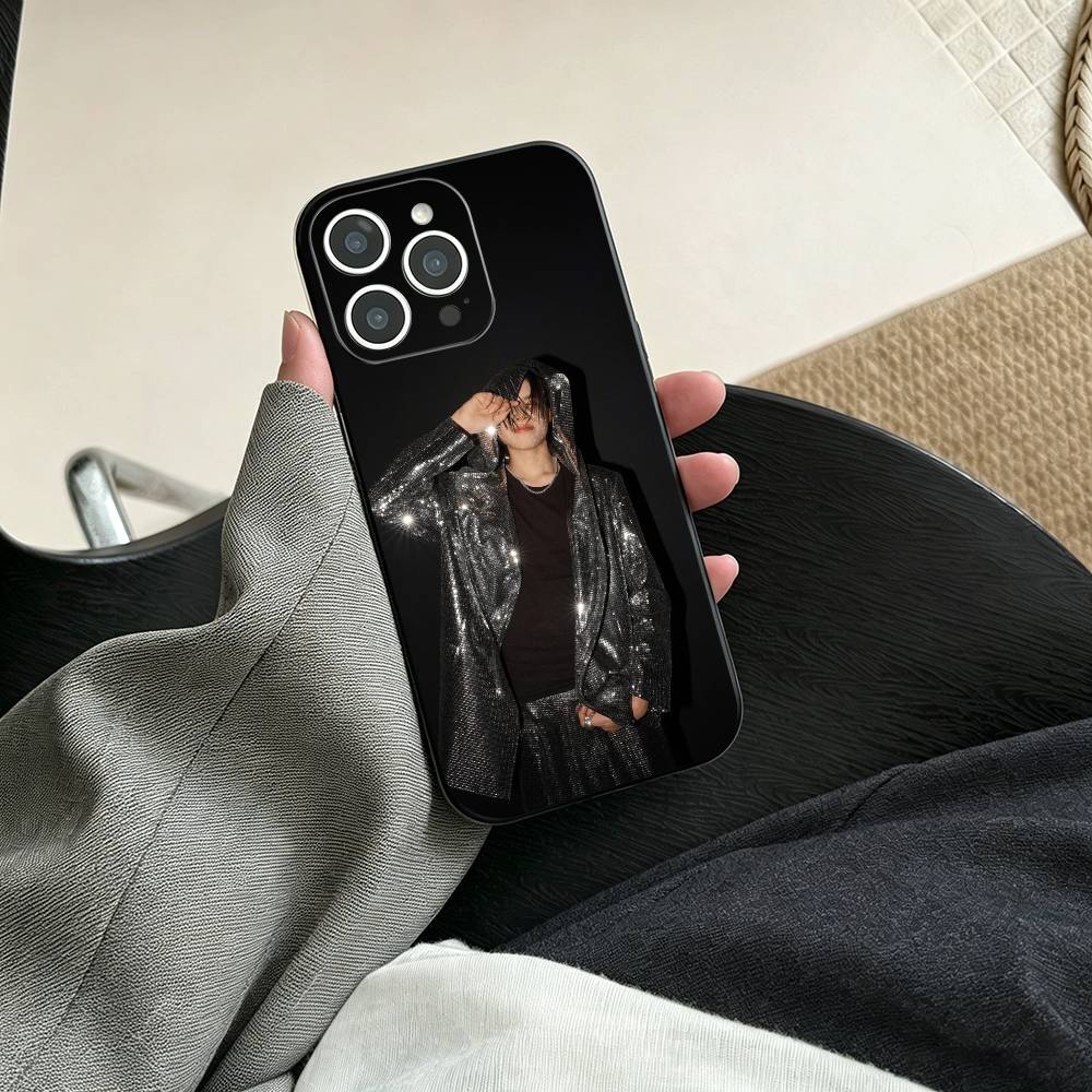 Louis LNGSHOT Phone Case For iPhone 17, 16,15,14,13,12,11 Plus,Pro Max, Others Soft Black Cover