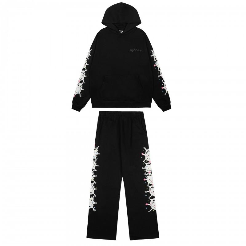 2026 Lightweight Cotton Hoodless Sweatshirt Jogger Pants Set Men Women Casual Streetwear