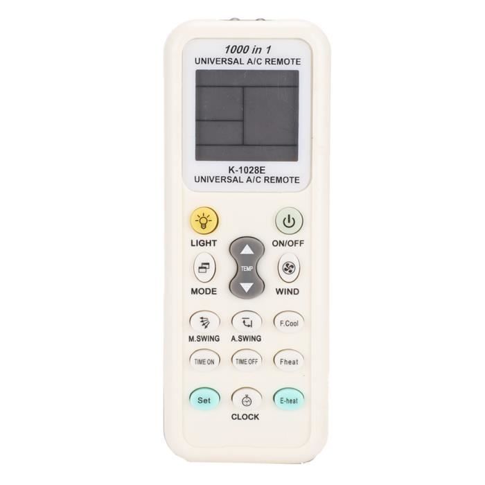 YICUI Télécommande Universelle de Climatiseur K-1028E