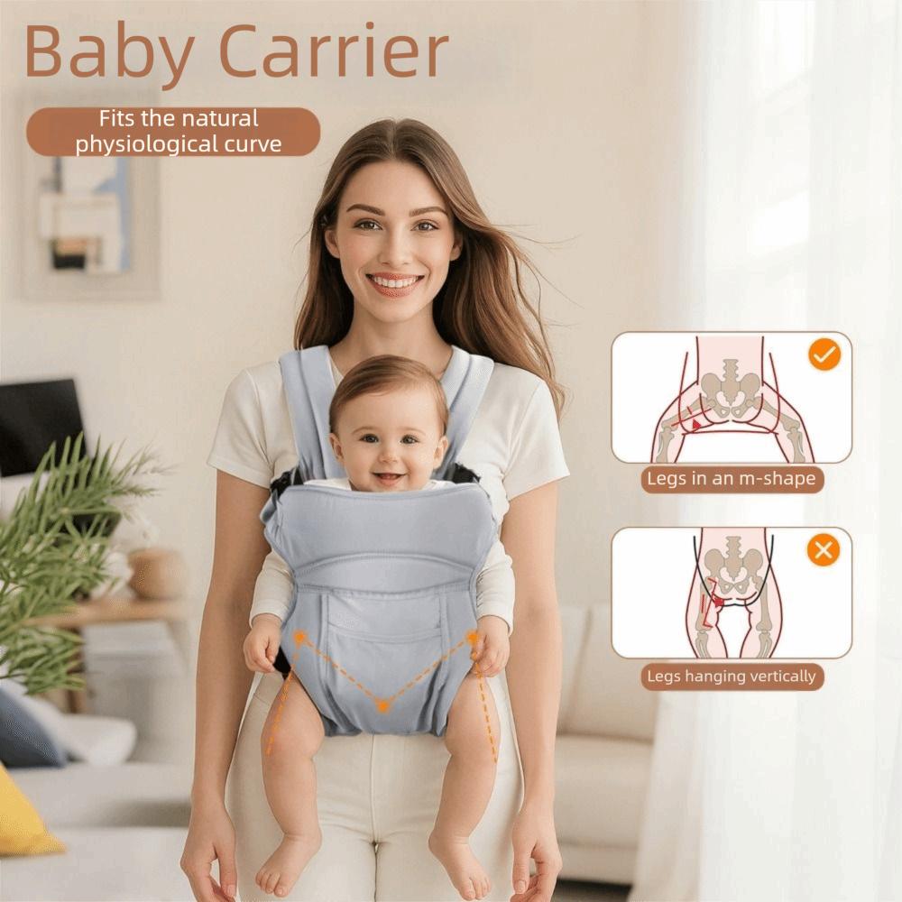 Multifunctional Use Baby Wrap Carrier Portable Type Baby Swaddle Strap Newborn Sling  3-48 Month