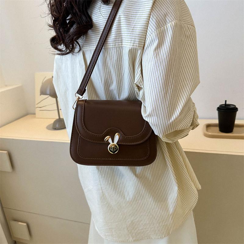 Stylish Vintage Crossbody Bag For Women In Classic Black White Brown And Khaki Perfect For Autumn Fashion
