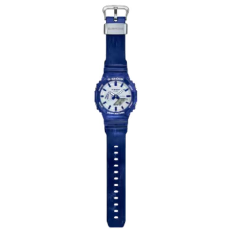 CASIO Men Liquid Crystal/Analog Dual Display Series White Watch GA2100BWP-2A GA2100BWP-2A