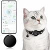 GPS-ошейник-трекер для кошек Только для Android Умная метка Водонепроницаемый Совместим с Google Find My Без ежемесячной платы Продвинутое решение для отслеживания Умный