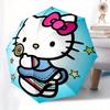 1pc Hello Kitty,Lollipop Automatic Umbrella-Foldable, Durable 8-Bone Design, Compact and Stylish, Great for Camping, Halloween, Christmas, M
