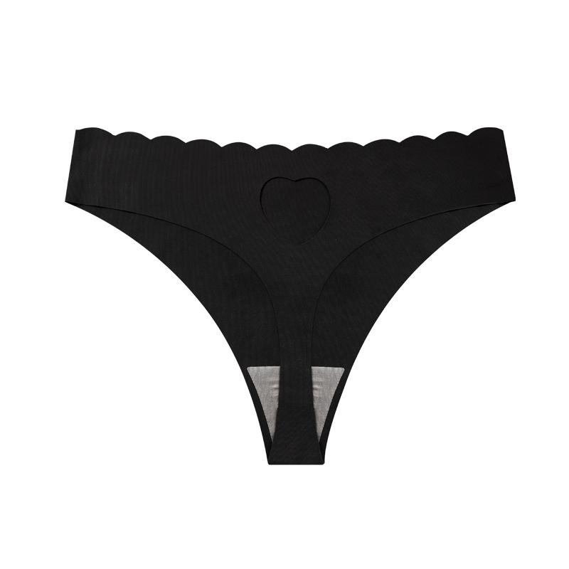 FINETOO 1 шт. Женские бесшовные стринги, леопардовый принт, красные губы, в форме сердца, модное дышащее быстросохнущее нижнее белье, подарок на День святого Валентина