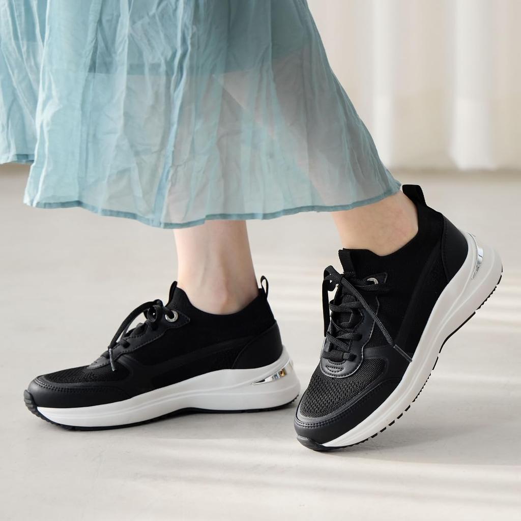 HIMIKO Himiko Knit Combination Sneakers 657105 Black 240 / / /