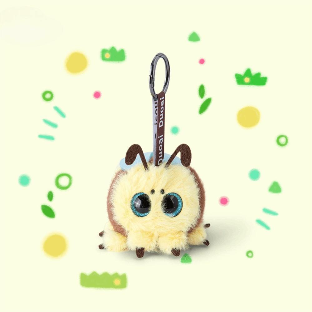 Забавная игрушка Серия Насекомых из ПП хлопка Брелок Пчела Мягкие Брелоки Божья Коровка Подарки для Фанатов Тараканы Паук Подвеска на Сумку Модные Украшения