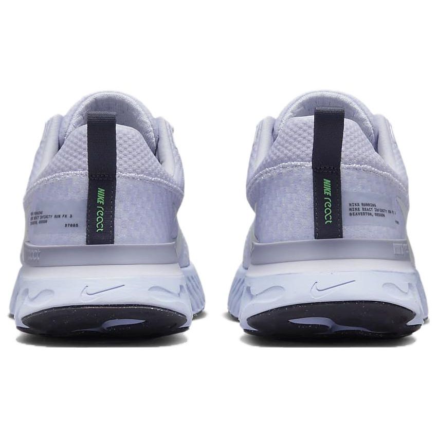 Nike React Infinity Run Flyknit 3 Palest Purple Men Sneakers Oxygen-Purple Gridiron Indigo-Haze DZ3014-500
