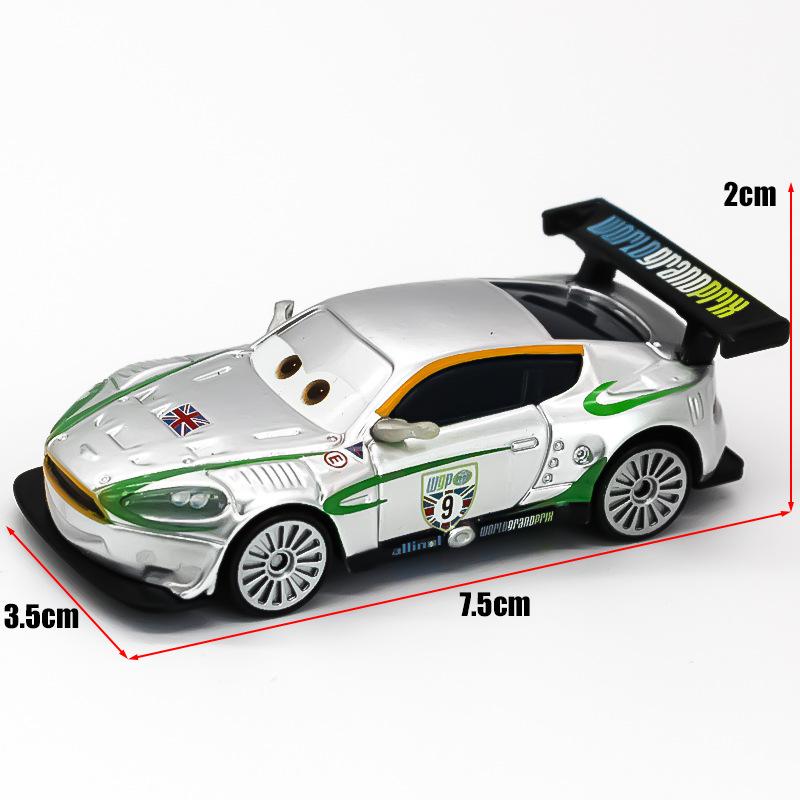 Disney Pixar Cars No.95 Молния Маккуин Модель автомобиля Металлические игрушки и хобби Для детей Для мальчиков Для малышей и детей Дети Подарок на день рождения Игрушечные машинки и поезда