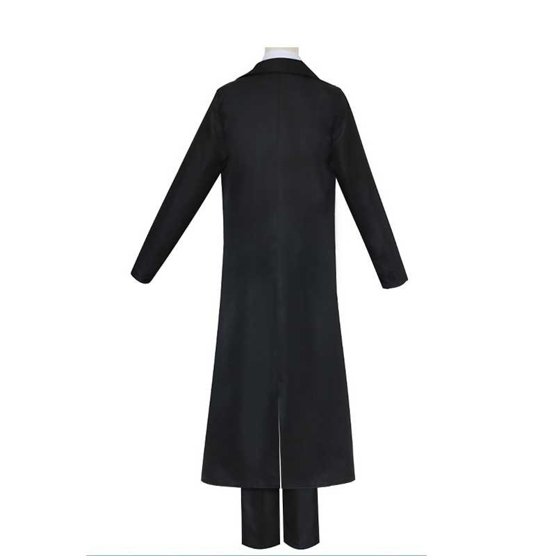 Аниме Бензопила Человек Макима Ангел Дьявол Косплей Длинный Парик Черная Рубашка Брюки Пальто Костюм Хэллоуин Рождественская Вечеринка Костюмы