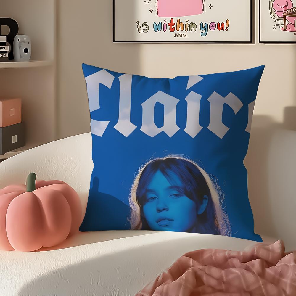 Singer CClairo Charm Наволочка для подушки-подушки Короткий плюш Невидимая молния Комната Диван Чехол на подушку