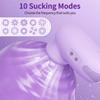 Мини Вибрирующий Вакуумный Стимулятор для Женщин Клиторальный Стимулятор Соска Оральный Минет Вакуумный Вибрирующий Клитор Соска Взрослые Женские Секс-Игрушки