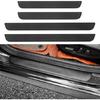 4 шт. Резиновые Накладки на Пороги Дверей Автомобиля Volkswagen Седан Защитные Панели