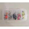 Premium Barbed Fishing Hooks Soft Lure Hooks With Metal Spinner Slice  Hook 3.5g 1.75g