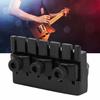 Alomejor Professional Headless Guitar Locking Nut 6-String Adapter Zinc Alloy
