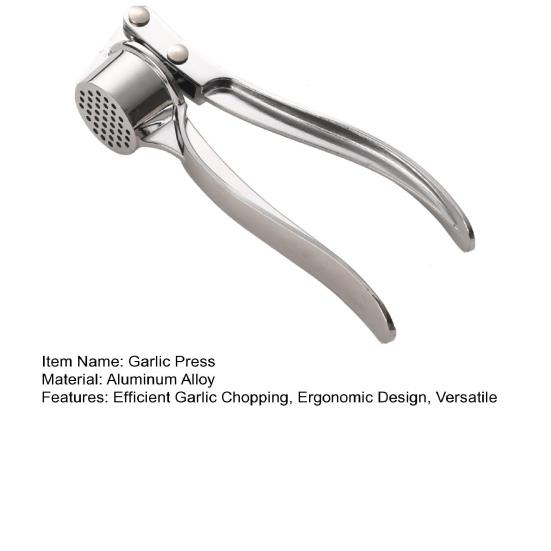 Чеснокодавилка Сплав Чеснокодавилка с Эргономичной Ручкой Нержавеющий Чеснок